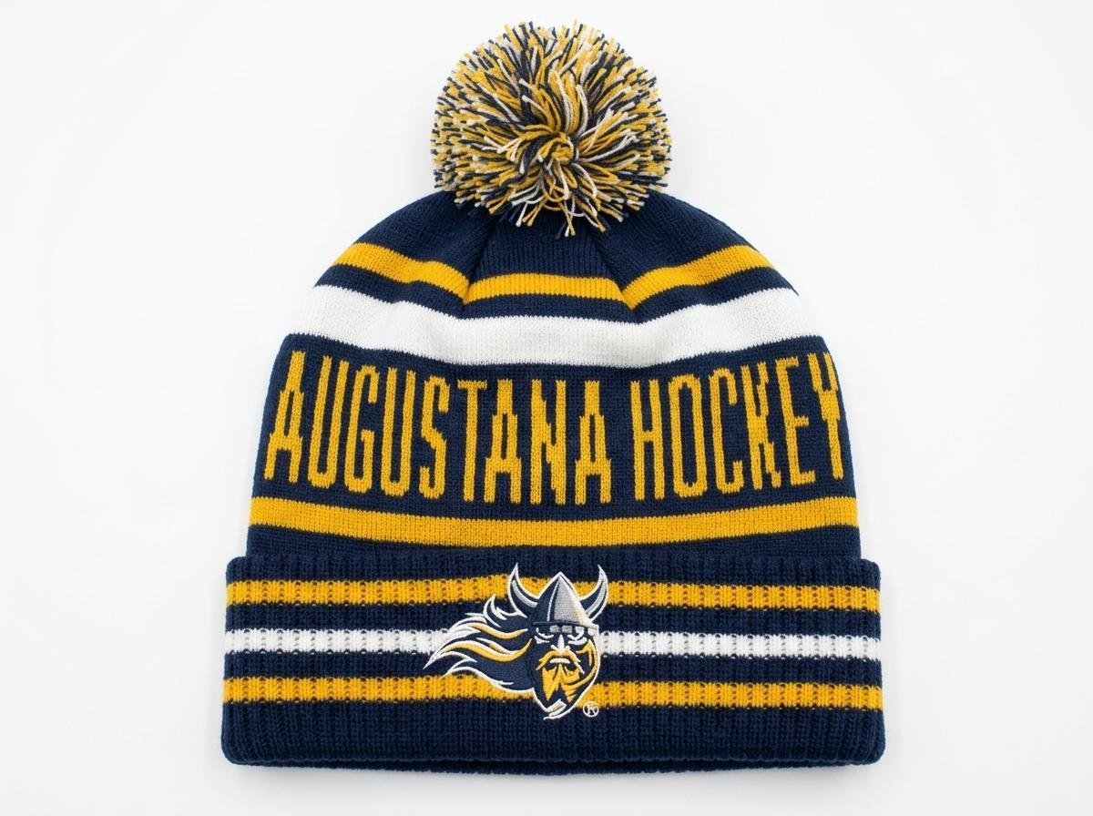 CCM Hockey Blue Beanie Pom '26